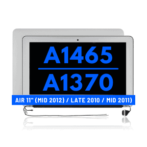 Complete LCD Display Assembly For Macbook Air 11" (A1465: Mid 2012) / (A1370: Late 2010 / Mid 2011)
