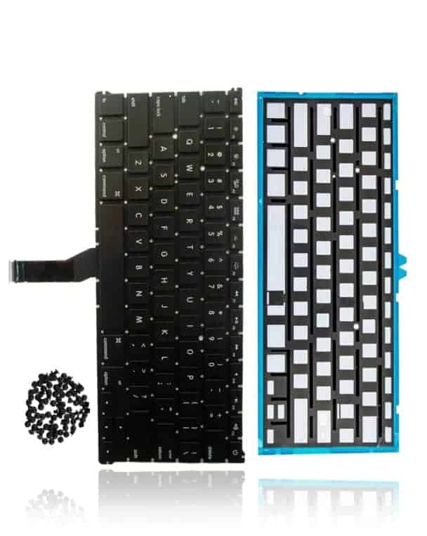 Keyboard W/ Backlight & Screws (Us English) For Macbook Air 13" (A1466) / (A1369 / Mid 2011)
