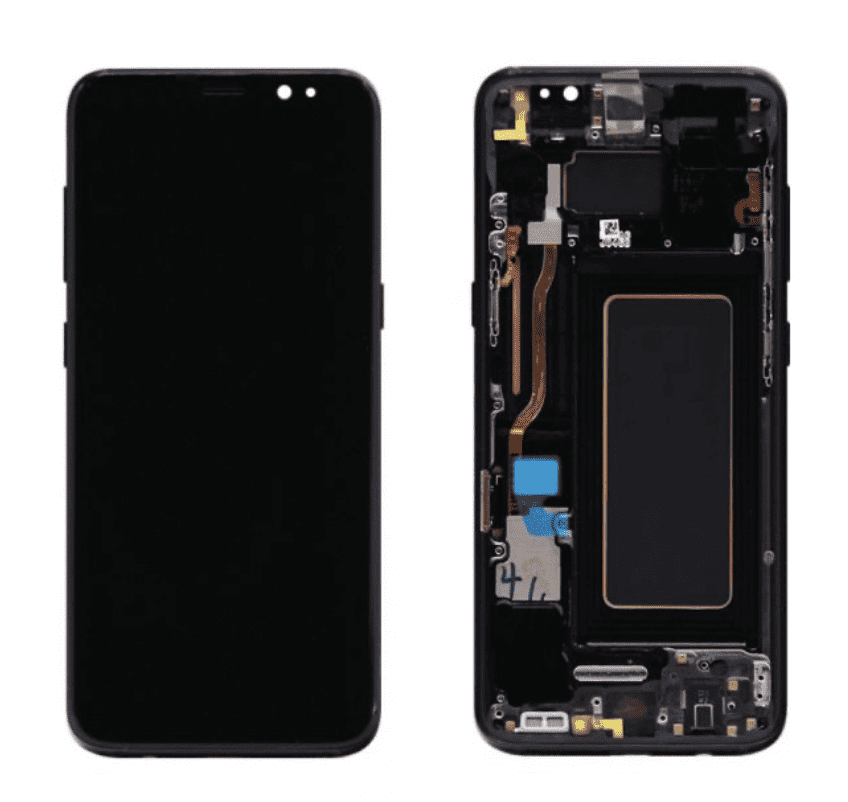 Galaxy S8 Black OLED Touchscreen - SM-G950 / GH97-20457A / GH97-20473A (Refurbished)