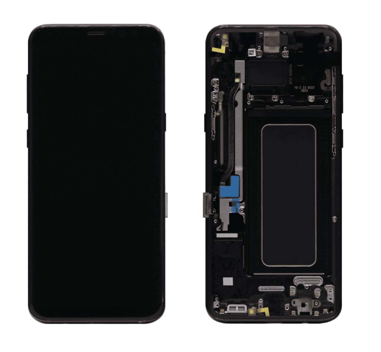 Galaxy S8 Plus Black OLED Touchscreen - SM-G955 / GH97-20470A / GH97-20564A (Service Pack)