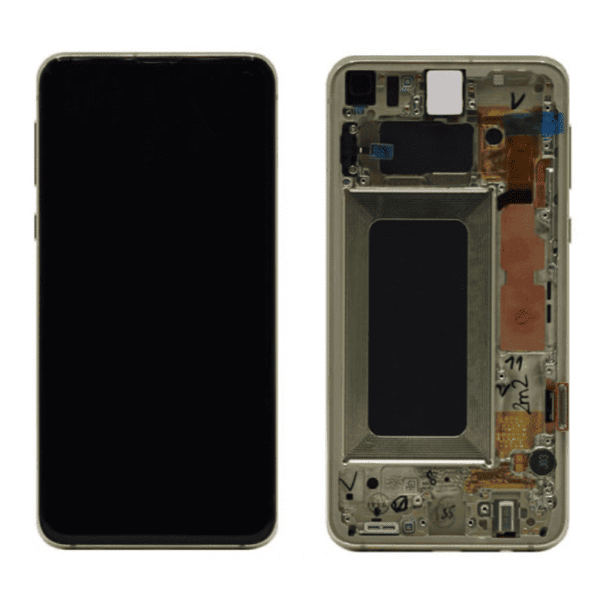 Galaxy S10e Yellow OLED Touchscreen - SM-G970F / GH82-18852G / GH82-18836G (Service Pack)