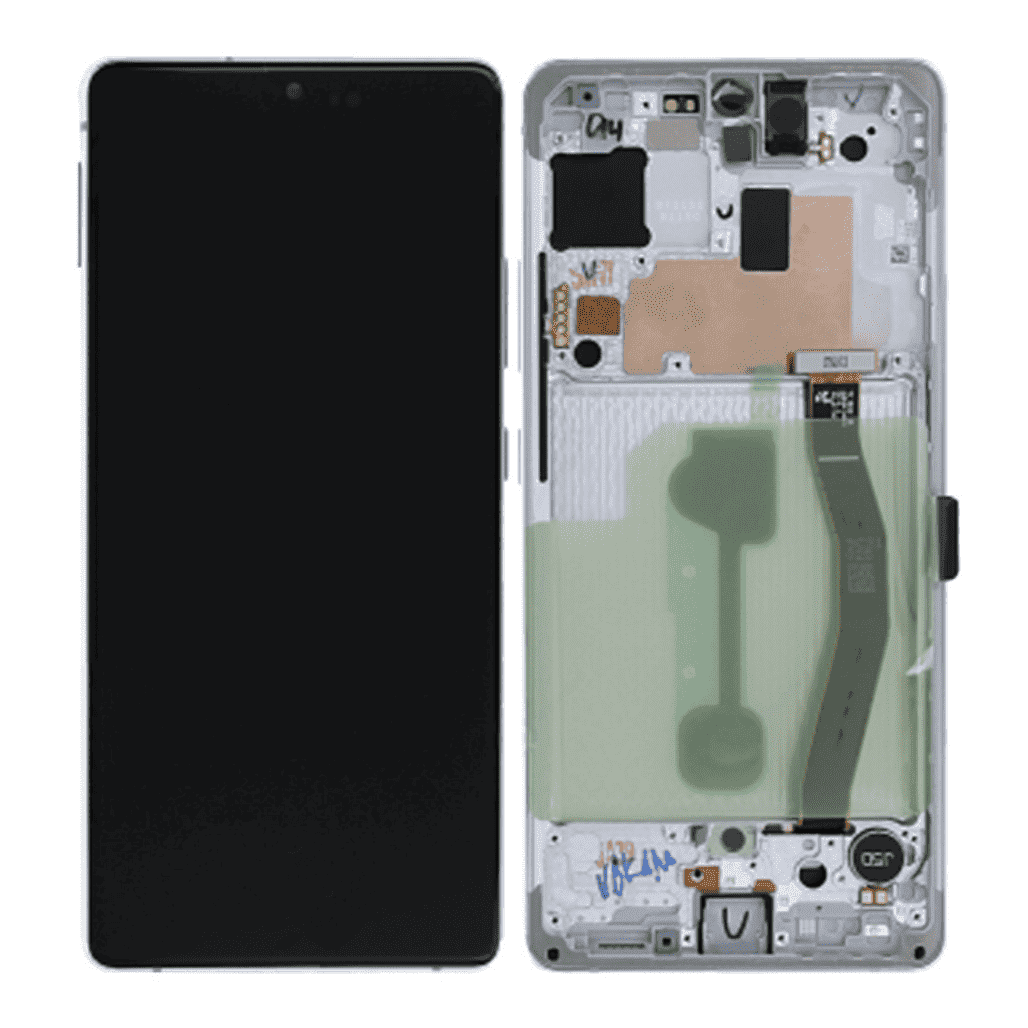 Galaxy S10 Lite White OLED Touchscreen - SM-G770F / GH82-21672B / GH82-21992B / GH82-22045B (Service Pack)