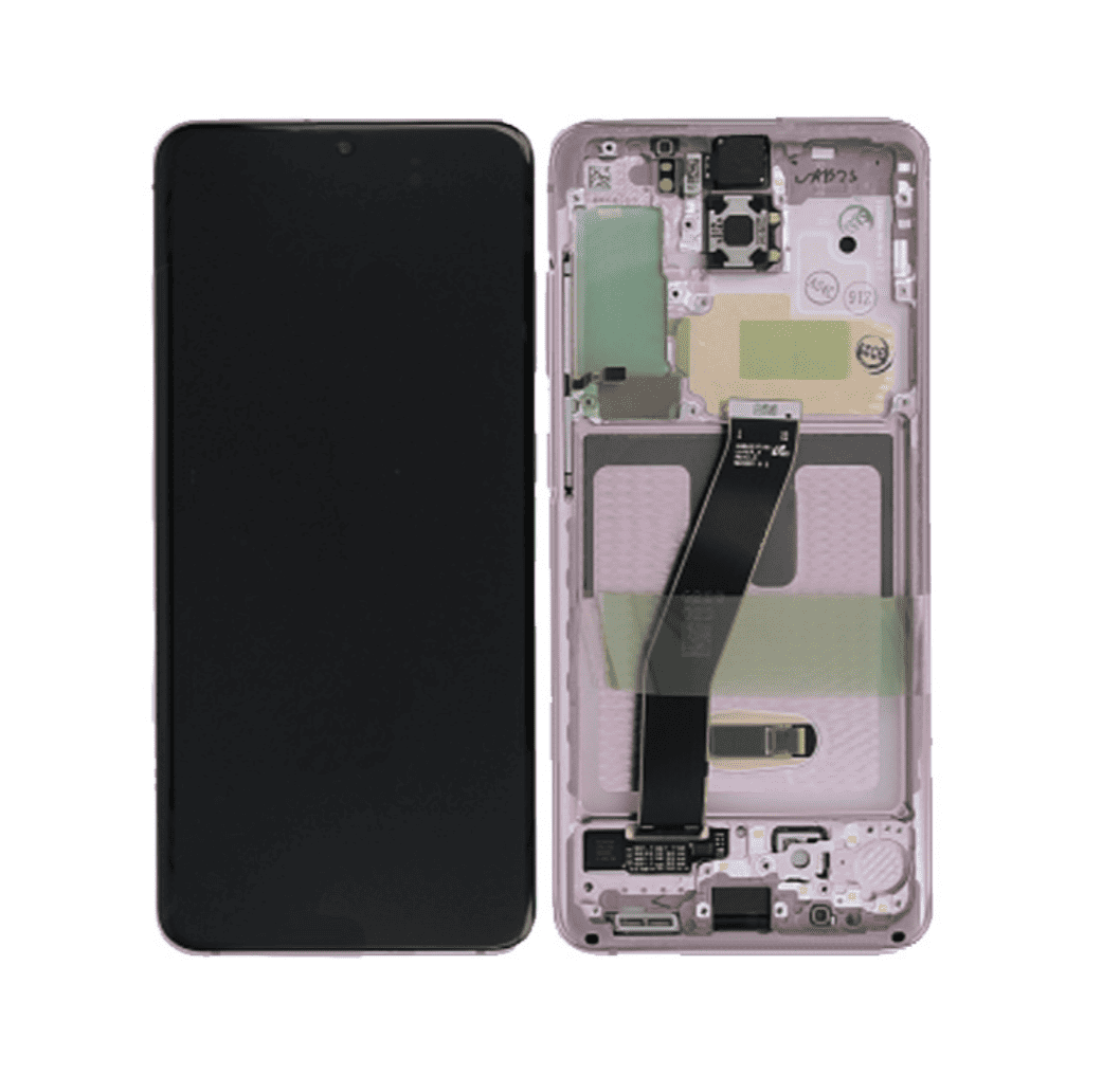 Galaxy S20 / Galaxy S20 5G Cloud Pink OLED Touchscreen - SM-G981 / GH82-22131C / GH82-22123C (Service Pack)