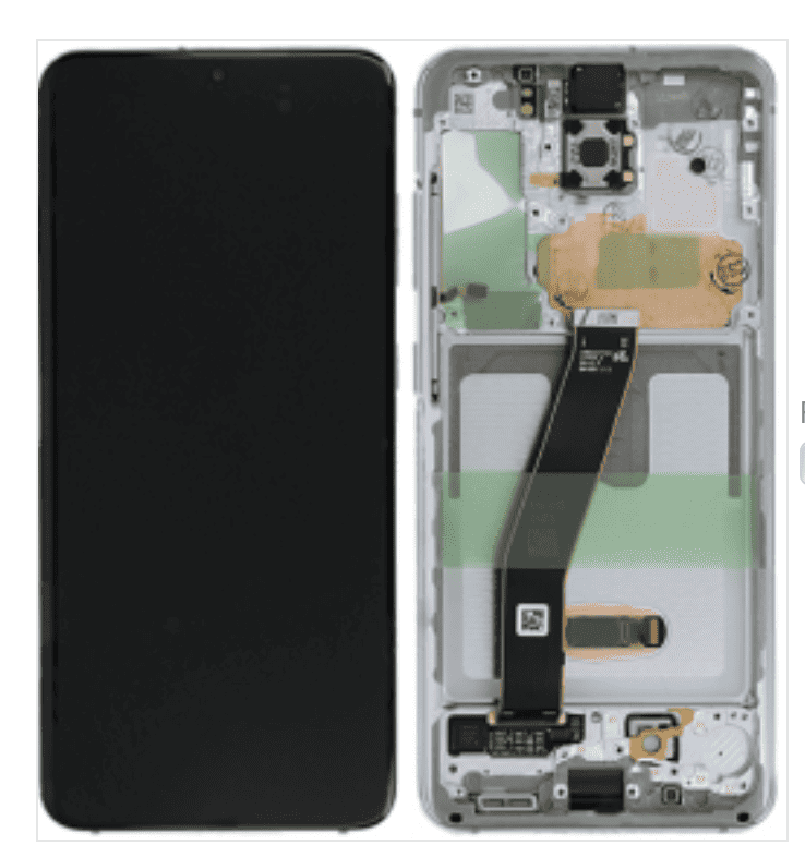 Galaxy S20 Plus / Galaxy S20 Plus 5G Cloud White OLED Touchscreen - SM-G985F / GH82-22134B / GH82-22145B (Service Pack)