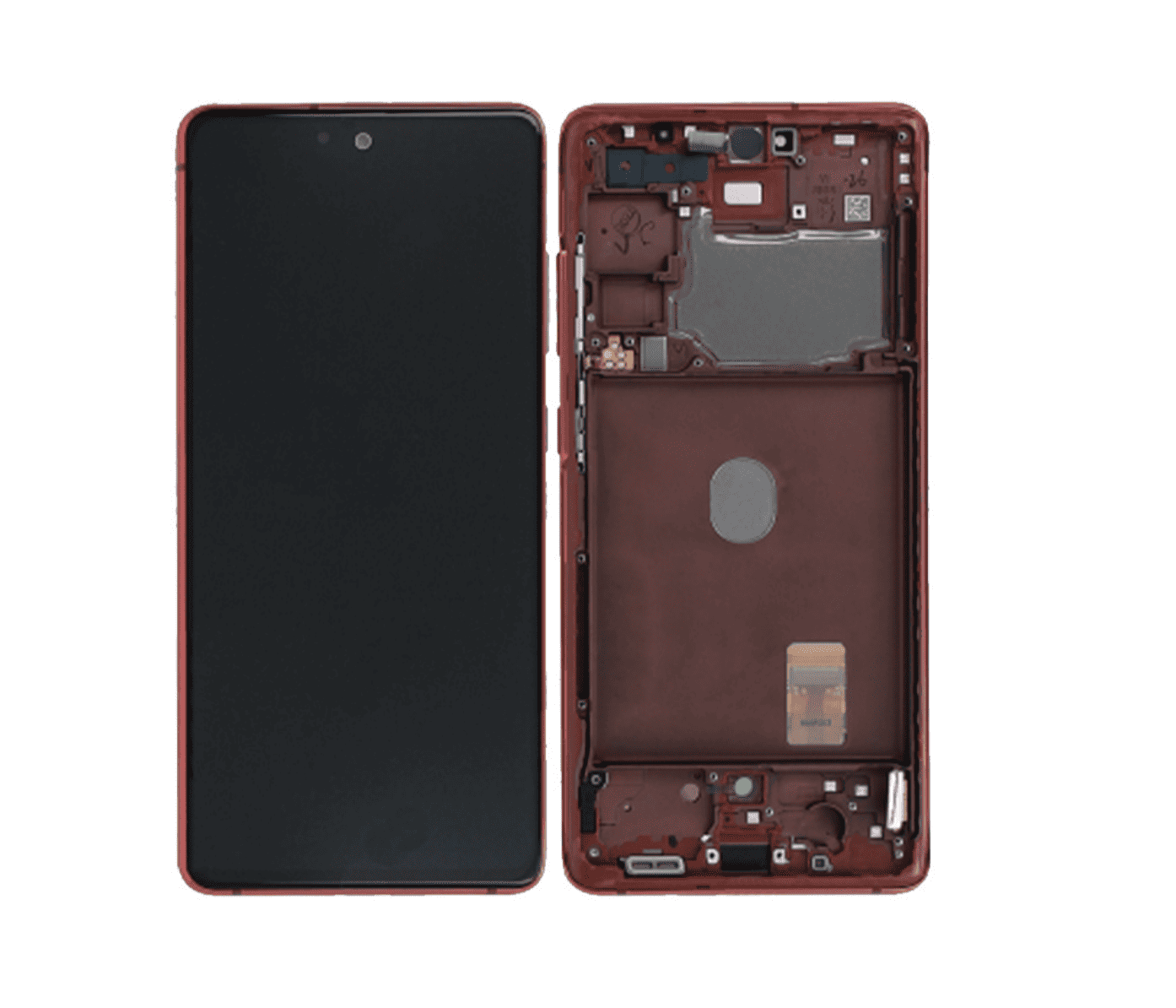 Galaxy S20 FE / Galaxy S20 FE 5G Cloud Red OLED Touchscreen - SM-G780-NF / GH82-24219E / GH82-24220E GH82-24214E / GH82-24215E (Service Pack)