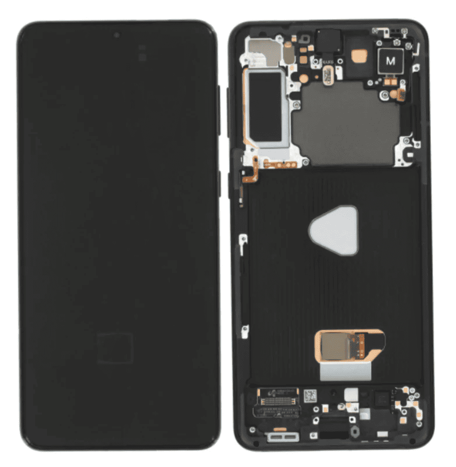Galaxy S21 Plus Phantom Black OLED Touchscreen - SM-G996B / GH82-24553A / GH82-24554A (Service Pack)