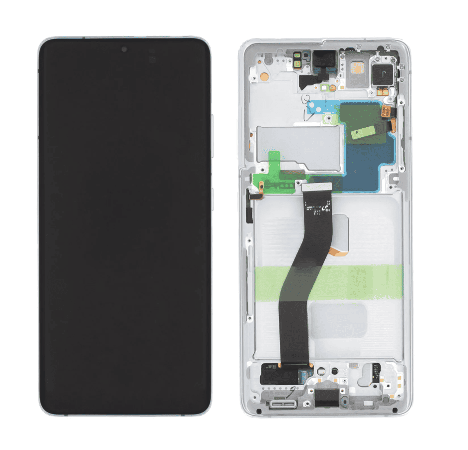 Galaxy S21 Ultra Phantom Silver OLED Touchscreen - SM-G998B / GH82-26035B / GH82-26036B (Service Pack)