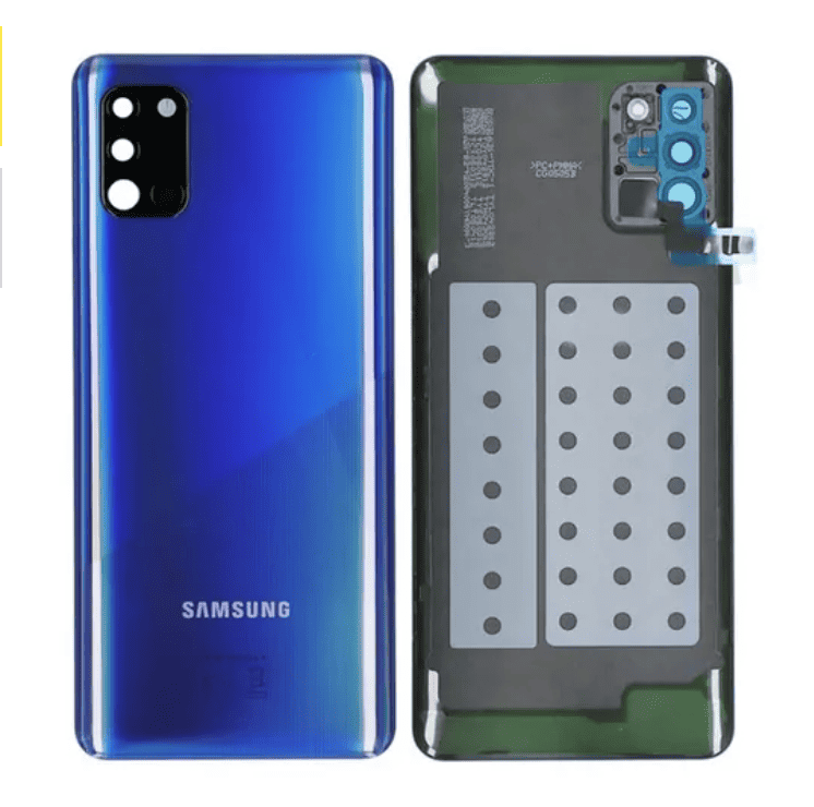 Back Cover with Camera Lens for A31 (Blue)