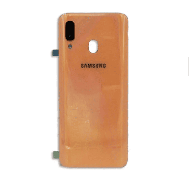 Back Cover with Camera Lens for Samsung Galaxy A40 (Coral)