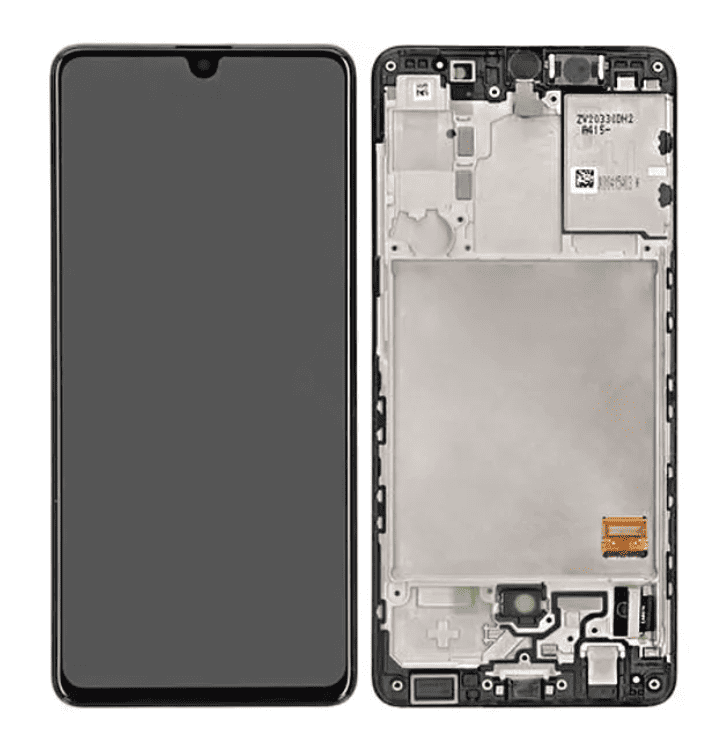 Galaxy A41 Black OLED Touchscreen - SM-A415F / GH82-22860A / GH82-23019A (Service Pack)