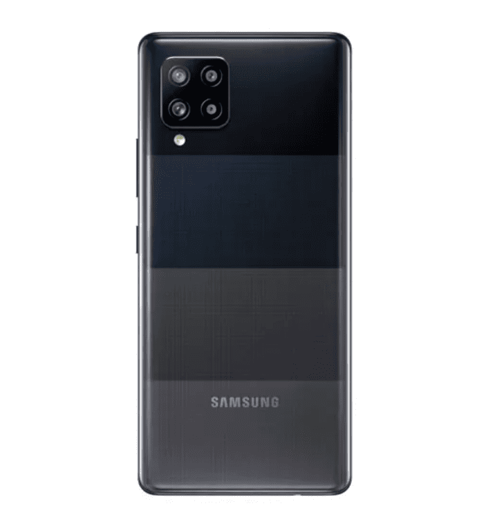 Back Cover with Camera Lens for A42 5G (Black)