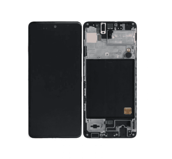 Galaxy A51 Black OLED Touchscreen - SM-A515F / GH82-21669A / GH82-21680A / GH82-22083A / GH82-22084A (Service Pack)