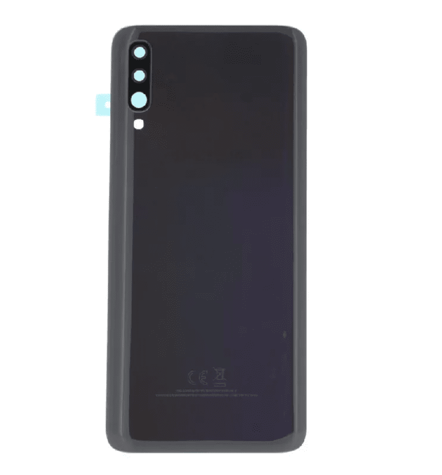 Back Cover with Camera Lens for A70 (Black)