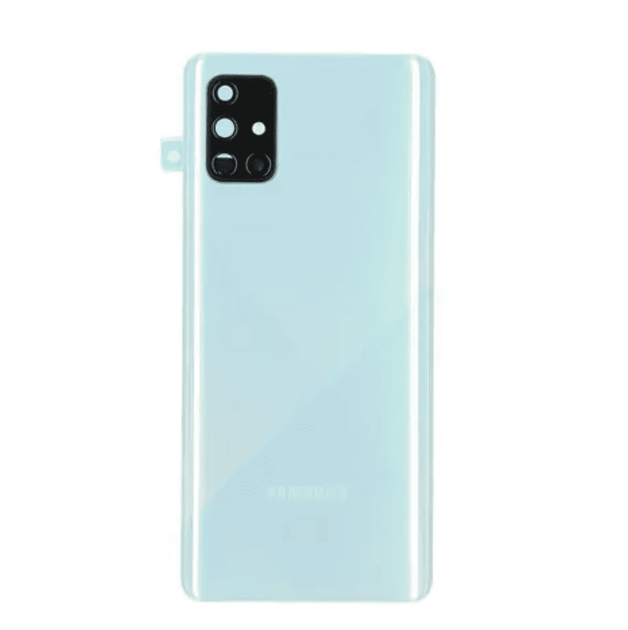 Back Cover with Camera Lens for A71 (Blue)