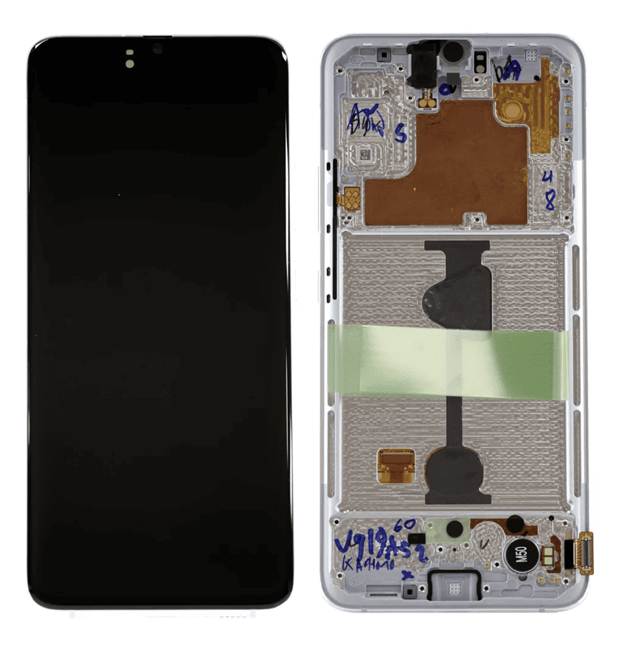 Galaxy A90 White OLED Touchscreen – SM-A908B / GH82-21092B (Refurbished)