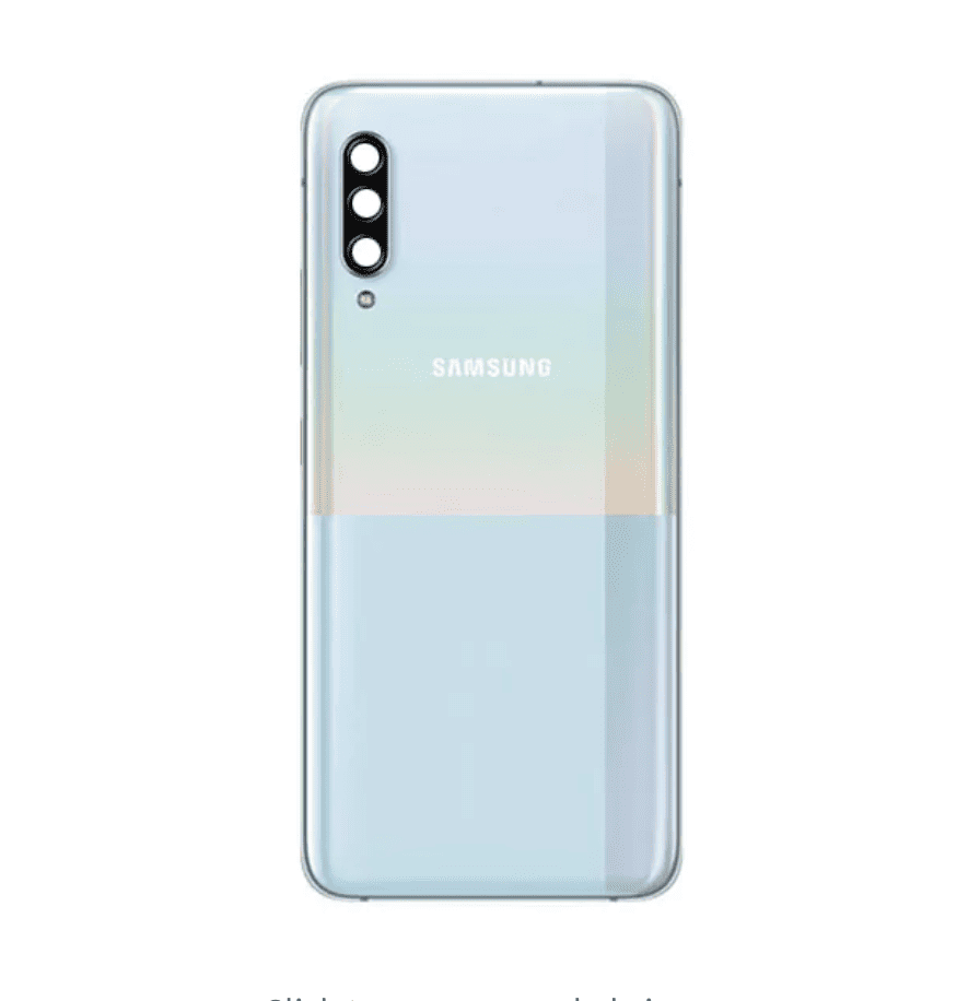 Back Cover with Camera Lens for Galaxy A90 (White)