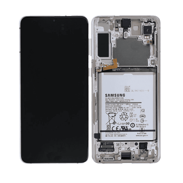 Galaxy S21 Plus Phantom Violet OLED (including Battery) Touchscreen - SM-G996B / GH82-24555B / GH82-24744B (Service Pack)