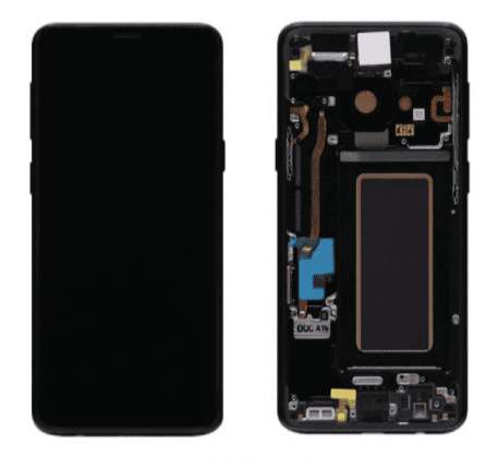 Galaxy S9 Black OLED Touchscreen - SM-G960F / GH97-21696A / GH97-21697A (Service Pack)