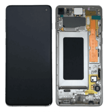 Galaxy S10 White OLED Touchscreen - SM-G973F / GH82-18850B / GH82-18835B (Service Pack)