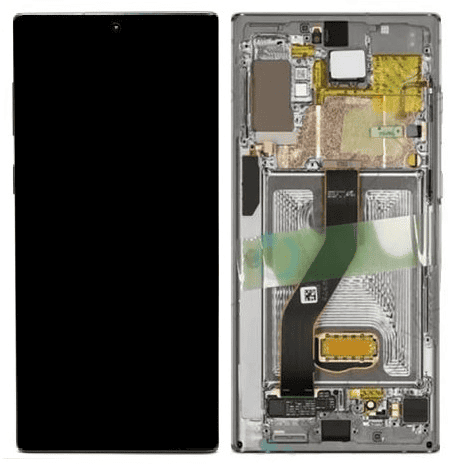 Galaxy Note 10 Silver OLED Touchscreen - SM-N970 / GH82-20818C / GH82-20817C (Service Pack)