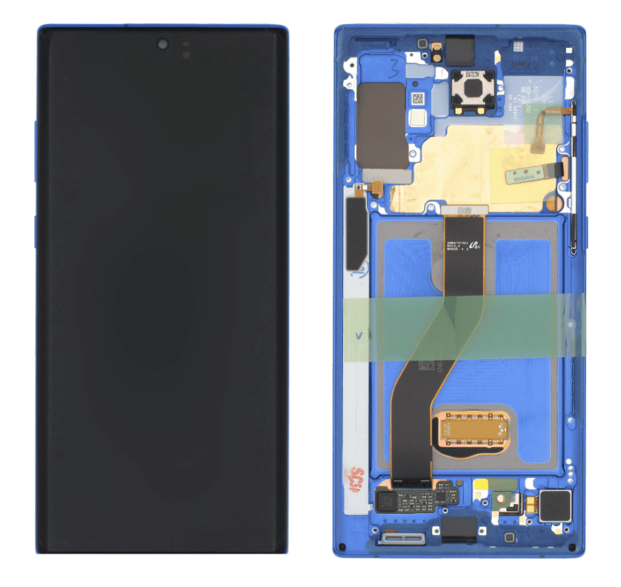 Galaxy Note 10 Plus Blue OLED Touchscreen - SM-N975 / GH82-20838D / GH82-20900D (Service Pack)