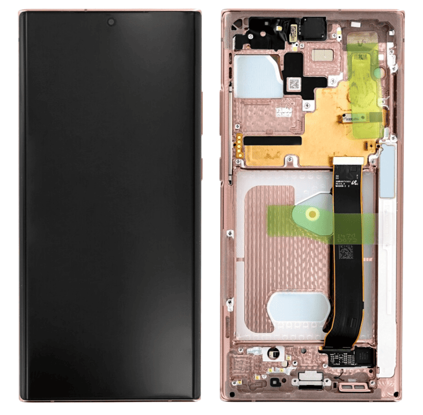 Galaxy Note 20 Ultra / Galaxy Note 20 Ultra 5G Bronze OLED Touchscreen - SM-N985F / GH82-23597D / GH82-23596D / GH82-23621D / GH82-23622D / GH82-23511D (Service Pack)