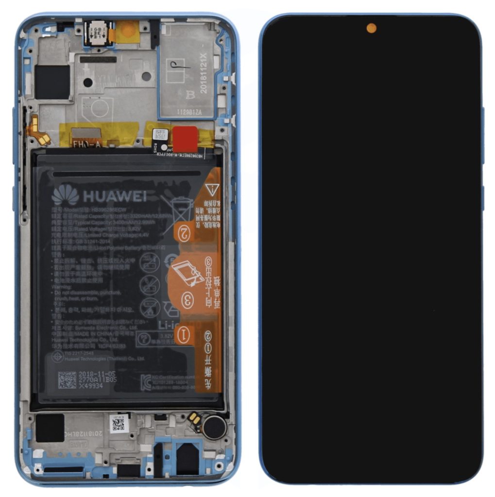 LCD Touchscreen – Sky Blue, Honor 10 Lite – 02352GWN (Refurbished)