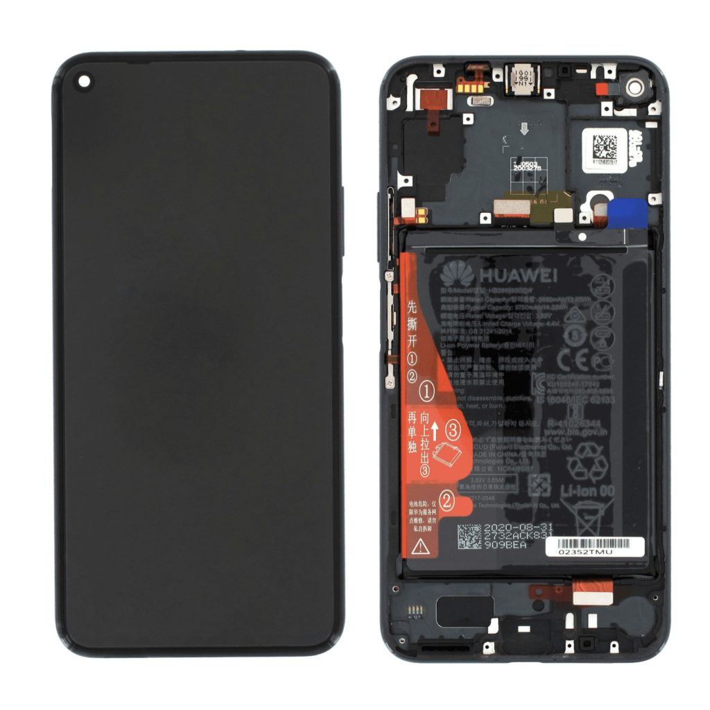 LCD Touchscreen – Black, Huawei Honor 20 – 02352TMU (Service Pack)