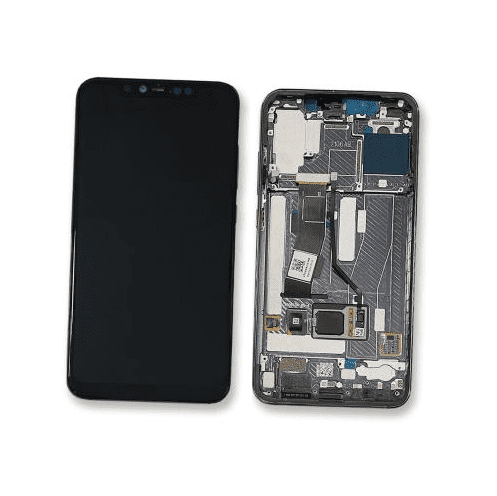 LCD Touchscreen – Black, Xiaomi Mi 8 Pro / 5601100040B6 (Service Pack)