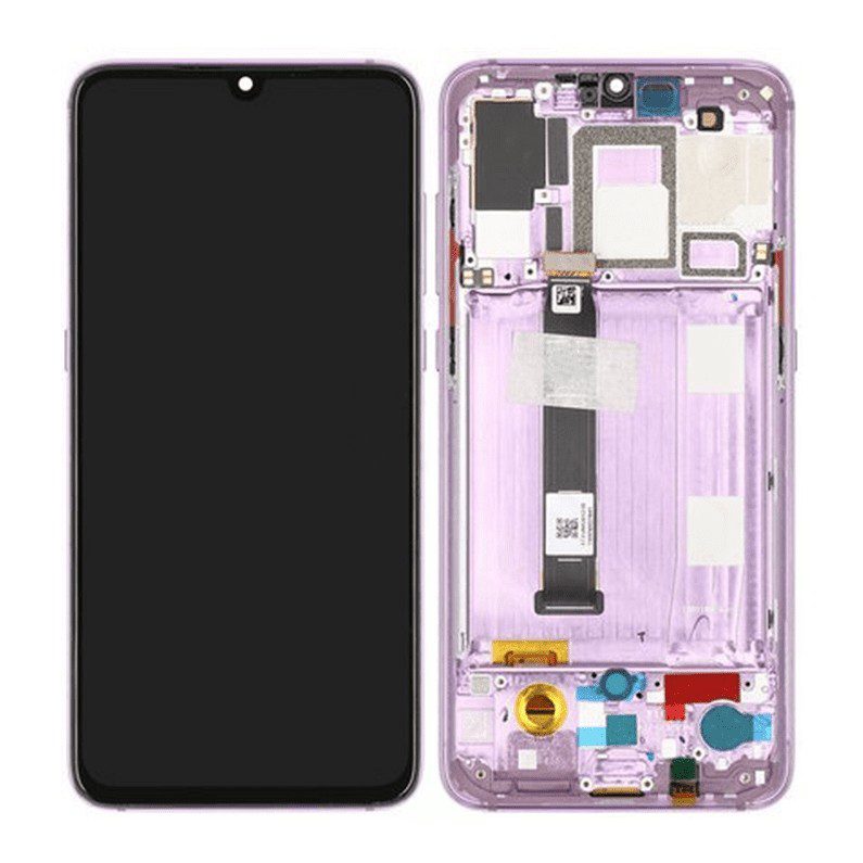 LCD Touchscreen – Purple, Xiaomi Mi 9 / 561210003033 (Service Pack)