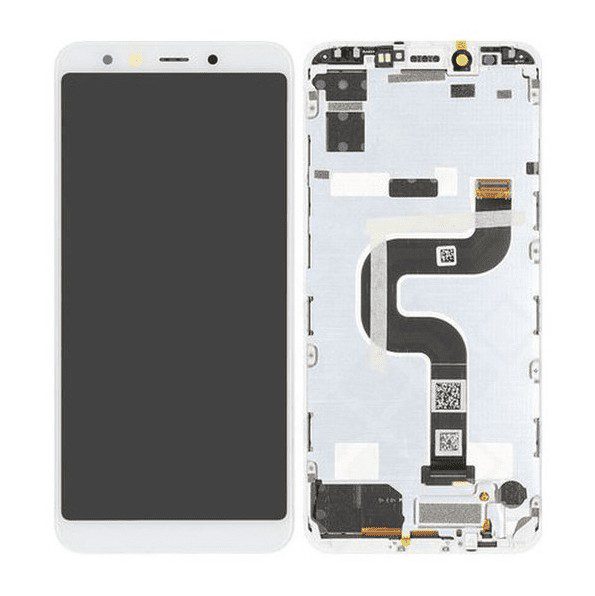 LCD Touchscreen – White, Xiaomi Mi A2 / 5604100430B6 (Refurbished)
