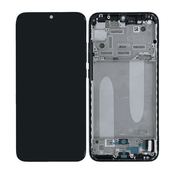 LCD Touchscreen – Black, Xiaomi Mi A3 / 5606101260B6 (Service Pack)