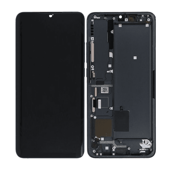 LCD Touchscreen – Midnight Black, Xiaomi Mi Note 10 / 56000300F400 (Service Pack)
