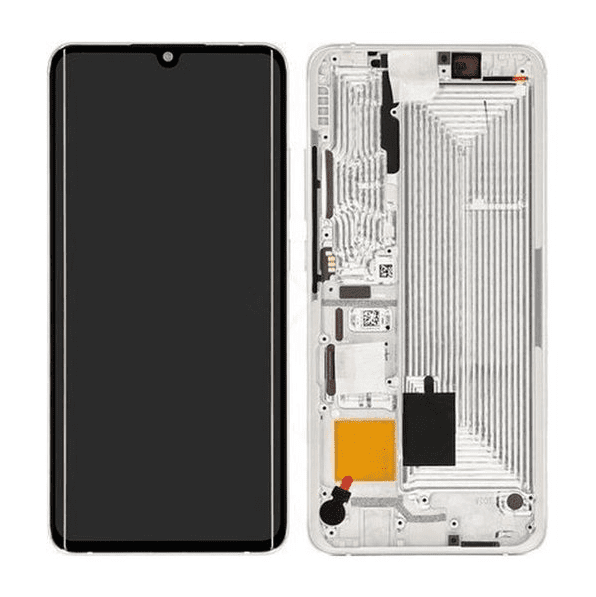 LCD Touchscreen – Glacier White, Xiaomi Mi Note 10  / 56000200F400 (Refurbished)