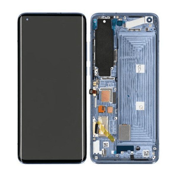 LCD Touchscreen – Grey, Xiaomi Mi 10 Version "C" / 56000J00J200 (Service Pack)
