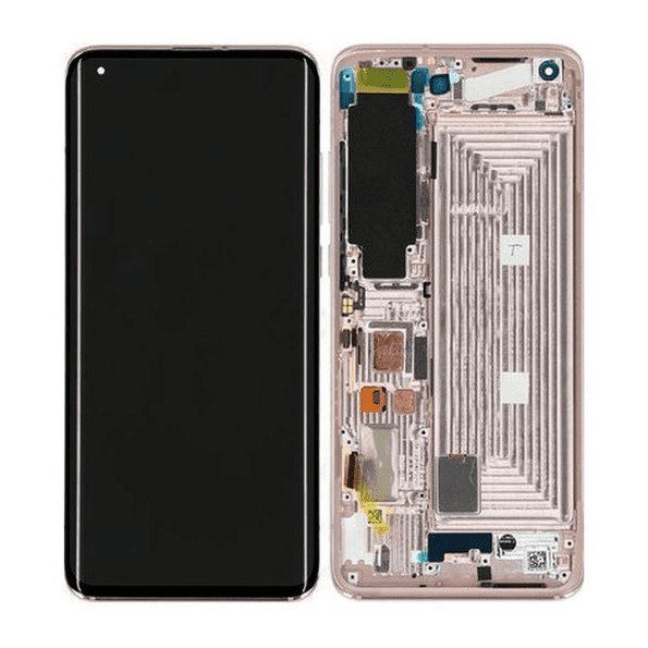 LCD Touchscreen – White, Xiaomi Mi 10 Pro Version "S" / 56000500J100 (Service Pack)