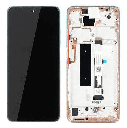 LCD Touchscreen – Gold, Xiaomi Mi 10T Lite 5G / 5600050J1700 (Service Pack)