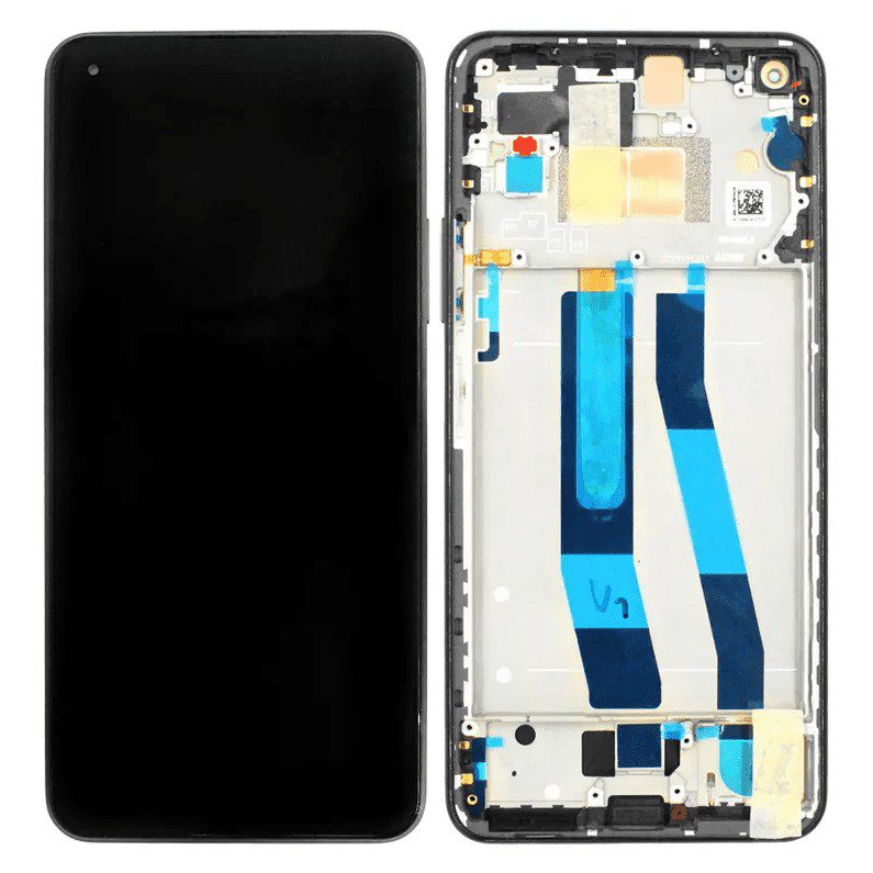 LCD Touchscreen – Black, Xiaomi Mi 11 Lite 4G / 56000B0K9A00 (Service Pack)