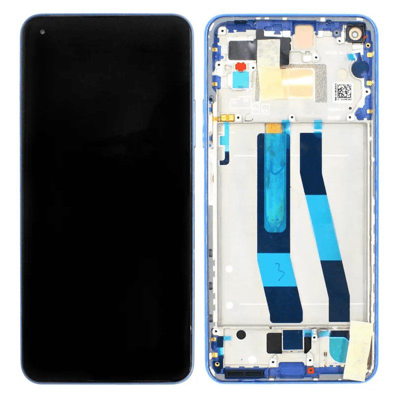 LCD Touchscreen – Blue, Xiaomi Mi 11 Lite 4G / 56000C0K9A00 (Refurbished)