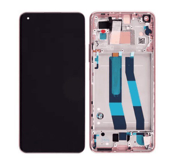 LCD Touchscreen – Pink, Xiaomi Mi 11 Lite 4G / 56000D0K9A00 (Refurbished)