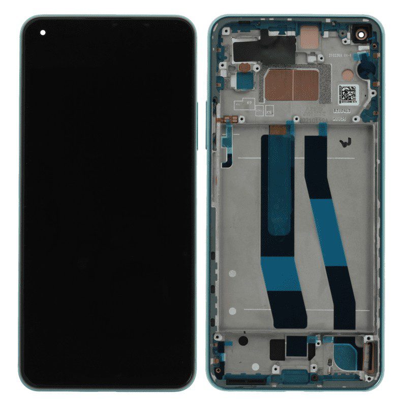 LCD Touchscreen – Green, Xiaomi Mi 11 Lite 5G / 56000H00K900 (Service Pack)