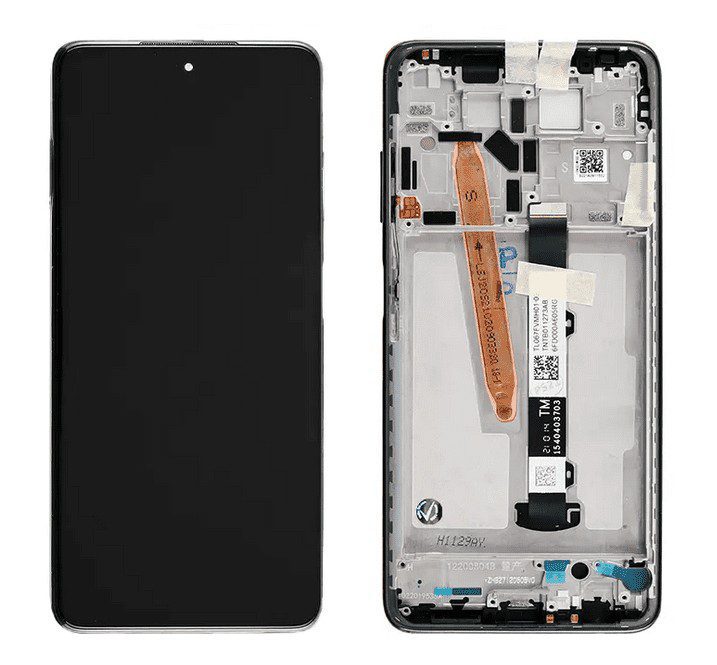 LCD Touchscreen – Black, Xiaomi Poco X3 Pro / 560002J20S00 (Refurbished)