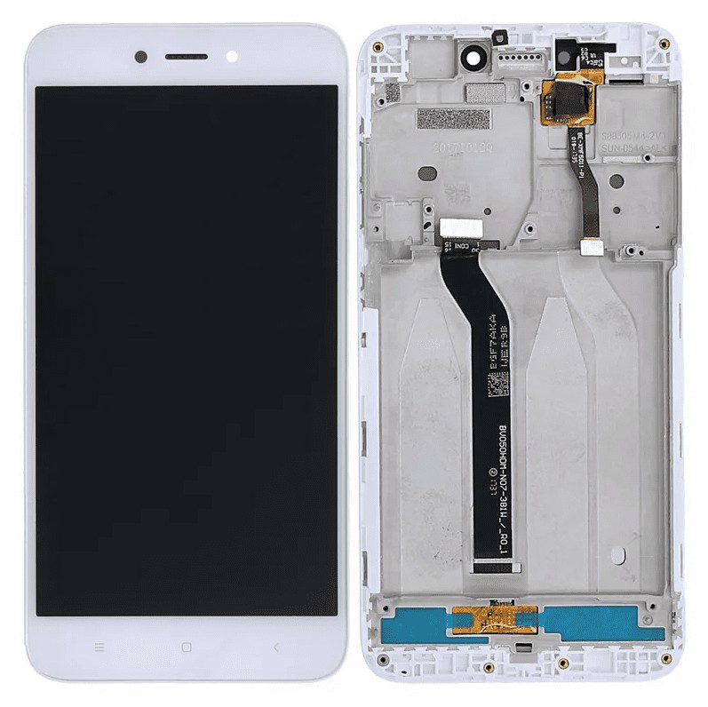 LCD Touchscreen – White, Xiaomi Redmi 5A / 5604100130B6 (Refurbished)