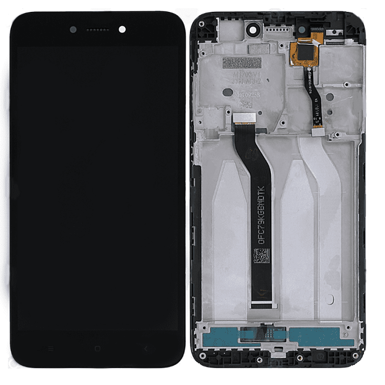 LCD Touchscreen – Black, Xiaomi Redmi 5A / 5606100180B6 (Service Pack)