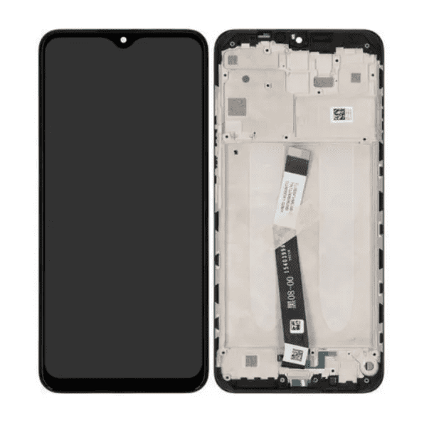 LCD Touchscreen – Grey, Xiaomi Redmi 9 / 5600050J1900 (Service Pack)
