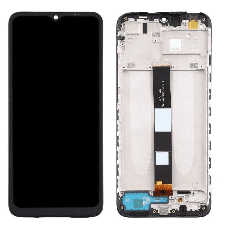 LCD Touchscreen – Black, Xiaomi Redmi 9A / 5600070C3L00 (Service Pack)