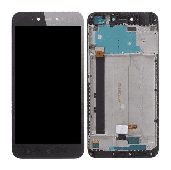 LCD Touchscreen – Black, Xiaomi Redmi Note 5A / 560610007033 (Service Pack)