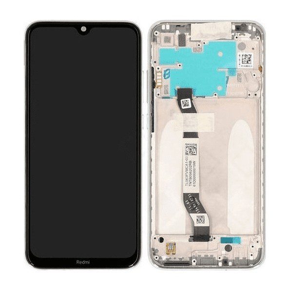 LCD Touchscreen – White, Xiaomi Redmi Note 8 / 5600040C3J00 (Refurbished)