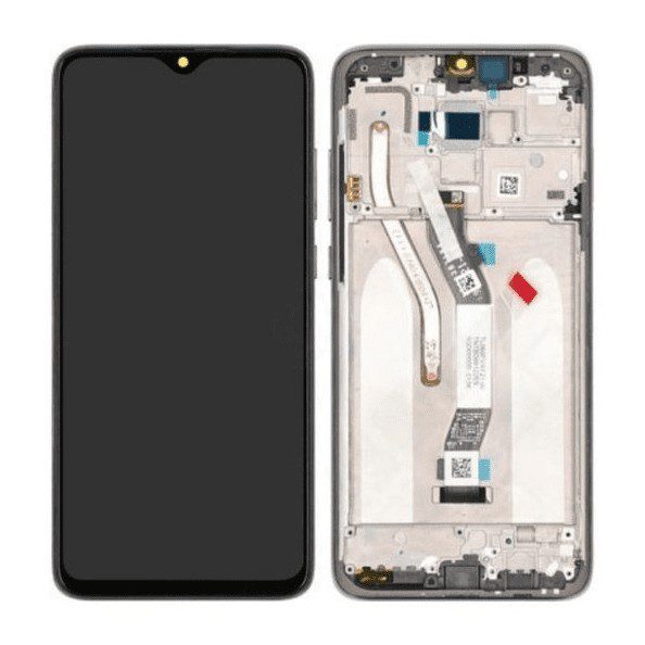 LCD Touchscreen – Black, Xiaomi Redmi Note 8 Pro / 56000500G700 (Service Pack)
