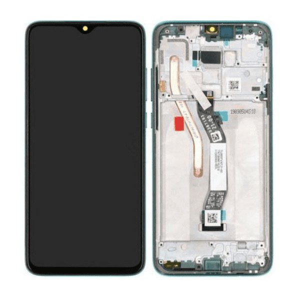 LCD Touchscreen – Green, Xiaomi Redmi Note 8 Pro / 56000400G700 (Refurbished)